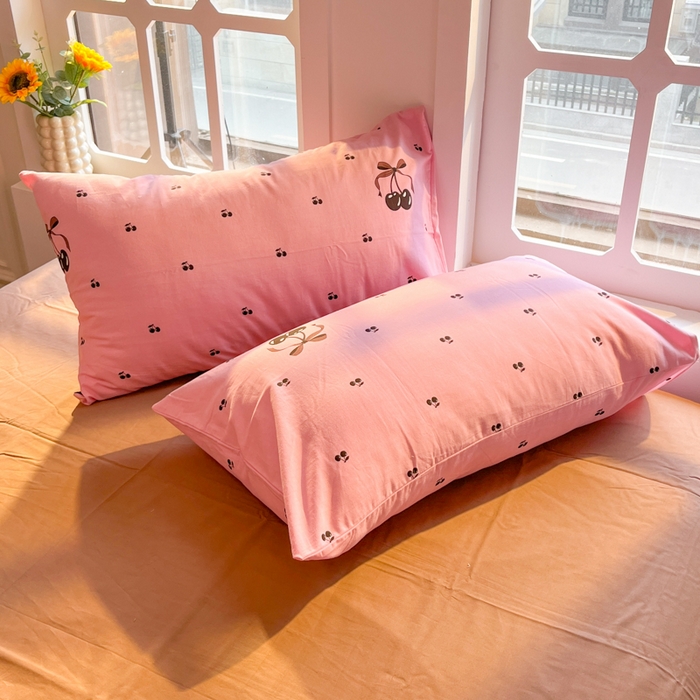 91家纺网 家纺一手货源 找家纺 千朵 2024新款全棉磨毛四件套 小甜心