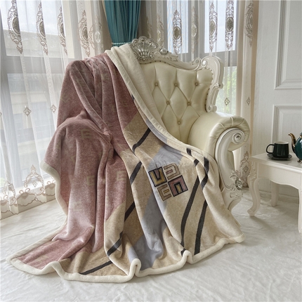 91家纺网 家纺一手货源 找家纺 （总）卡奥家纺 2024新款双层大版云貂绒毛毯北极绒休闲盖毯法莱绒沙发毯空调毯子