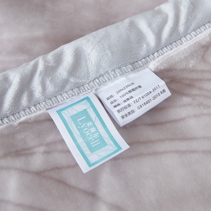 91家纺网 家纺一手货源 找家纺 凯轩毛毛毯毯子网销专供 2024新款新中式大版印花双层云毛毯毯子 梦影