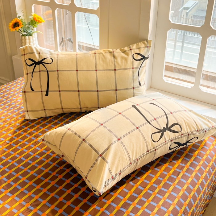 91家纺网 家纺一手货源 找家纺 千朵 2024新款全棉磨毛四件套 轻悦