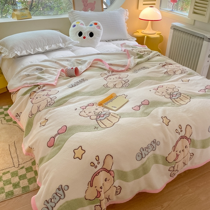 91家纺网 家纺一手货源 找家纺 （总）慕尚家纺 2025新款高克重加厚雪花绒毛毯毯子