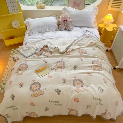 91家纺网 家纺一手货源 找家纺 （总）慕尚家纺 2025新款高克重加厚雪花绒毛毯毯子