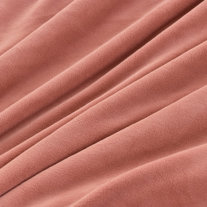 91家纺网 家纺一手货源 找家纺 氧家 2024新款韩版牛奶绒绣花四件套--蝶恋 羽蝶-豆沙