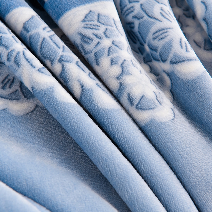 91家纺网 家纺一手货源 找家纺 沐妍家纺 2025新款8斤加厚保暖金貂绒牛奶绒印花四件套 流金岁月