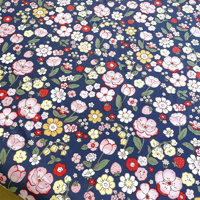 91家纺网 家纺一手货源 找家纺 梵巢家纺 2025新款加厚芦荟棉床单磨毛化纤床单花满城