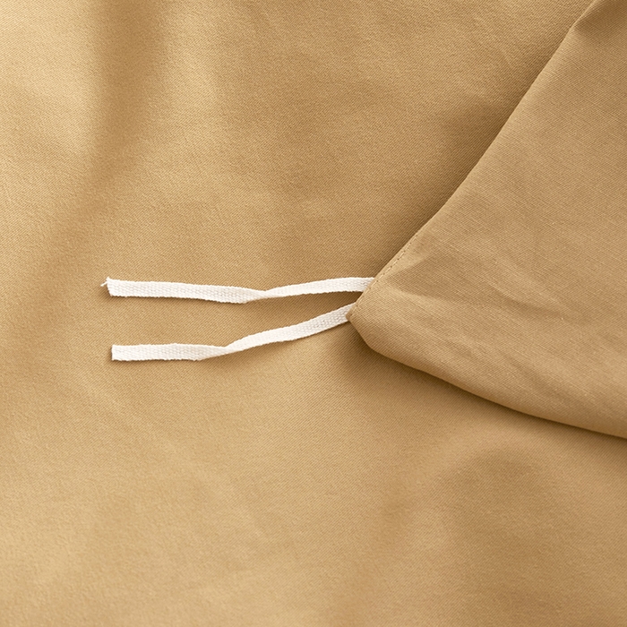 91家纺网 家纺一手货源 找家纺 2024秋季纯色32*21纯色加厚超柔全棉磨毛系列--被套 卡其