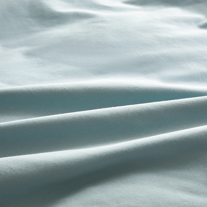 91家纺网 家纺一手货源 找家纺 2024秋季纯色32*21纯色加厚超柔全棉磨毛系列--被套 碧玉蓝