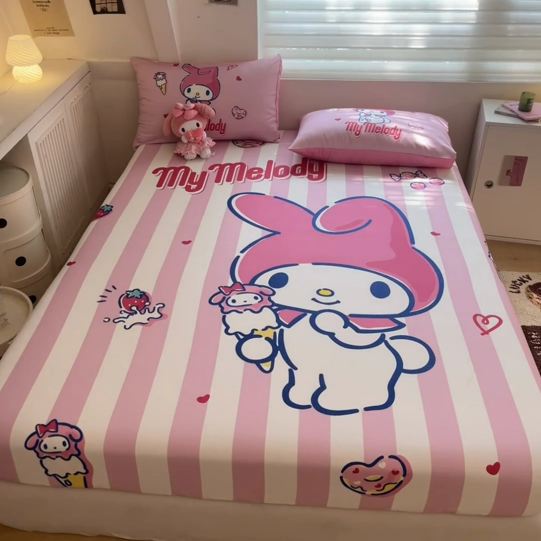 91家纺网 家纺一手货源 找家纺 （总）金爱家 2024新款40s全棉大阪三丽鸥单品系列