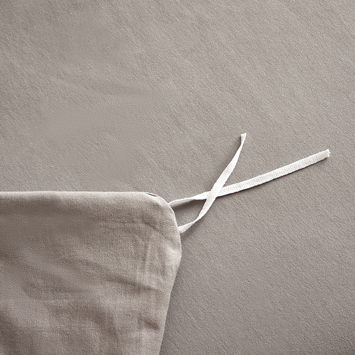 91家纺网 家纺一手货源 找家纺 2024秋季纯色32*21纯色加厚超柔全棉磨毛系列--被套 绅士灰