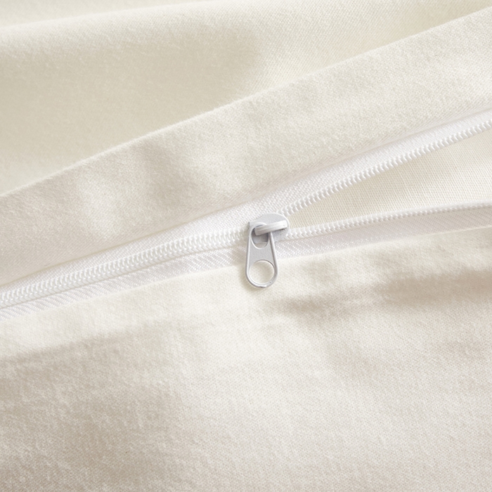 91家纺网 家纺一手货源 找家纺 2024秋季纯色32*21纯色加厚超柔全棉磨毛系列--被套 贵族白