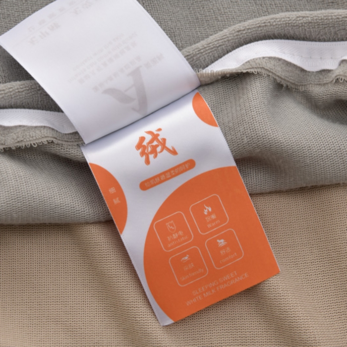 91家纺网 家纺一手货源 找家纺 氧家 2024新款韩版牛奶绒绣花四件套--蝶恋 羽蝶-卡其色