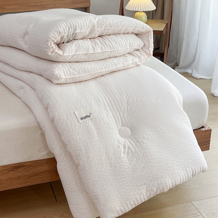 91家纺网 家纺一手货源 找家纺 （总）U被家纺 2025新款糯糯棉日式保暖冬被被子被芯