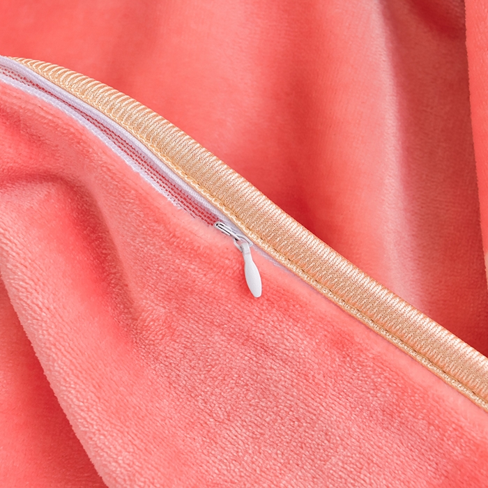 91家纺网 家纺一手货源 找家纺 沐妍家纺 2024新款7斤牛奶法莱绒金貂绒印花四件套 草莓熊