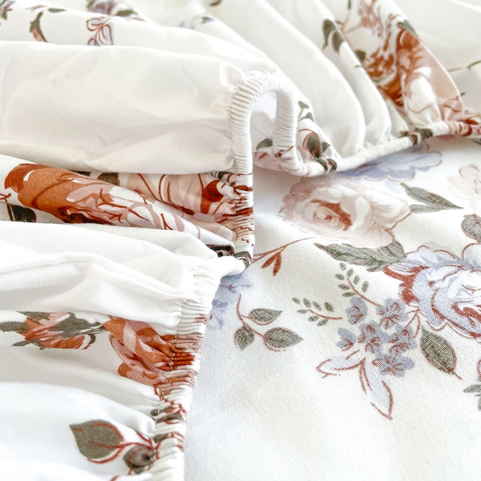 91家纺网 家纺一手货源 找家纺 梵巢家纺 芦荟棉床笠单床笠，外贸跨境单床笠磨毛床笠印花床笠床笠三件套浪漫庄园