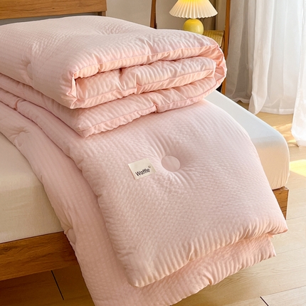91家纺网 家纺一手货源 找家纺 （总）U被家纺 2025新款糯糯棉日式保暖冬被被子被芯