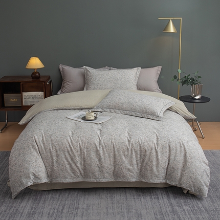 91家纺网 家纺一手货源 找家纺 （总）2024新款全棉加厚长绒棉数码印花四件套