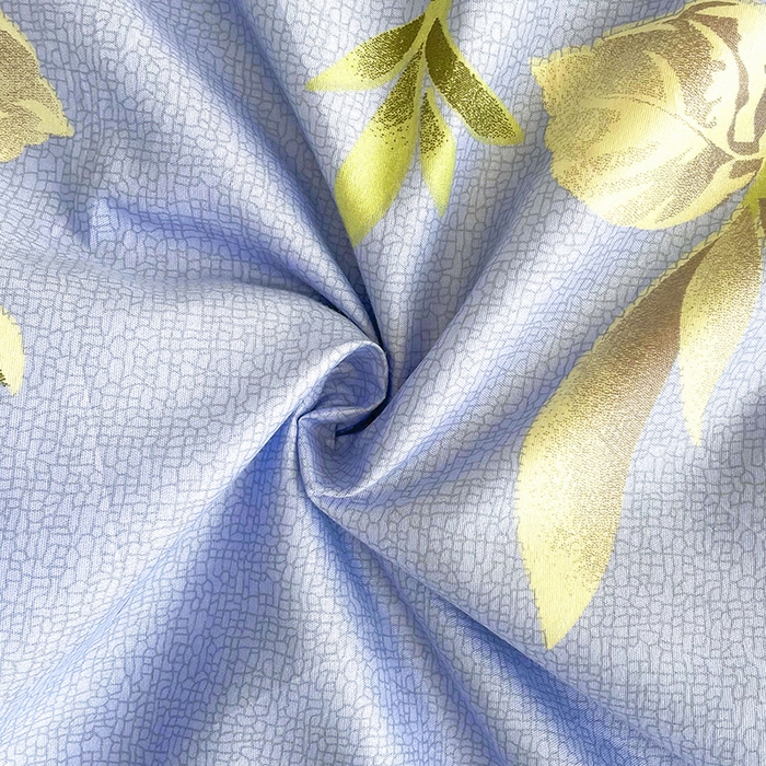 91家纺网 家纺一手货源 找家纺 梵巢家纺 芦荟棉被套，被罩化纤被套淡雅花姿