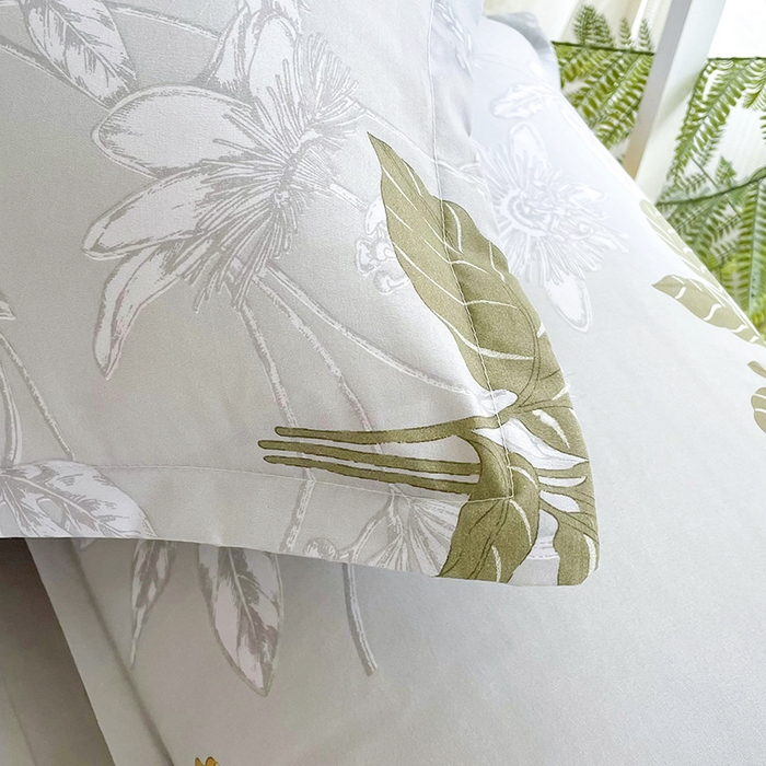 91家纺网 家纺一手货源 找家纺 梵巢家纺 芦荟棉三四件套，床单，被套，枕套化纤四件套浅浅花香