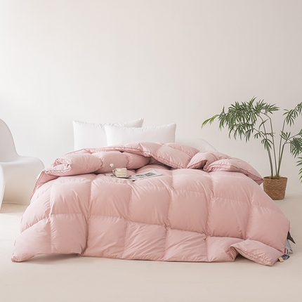 91家纺网 家纺一手货源 找家纺 （总）华盛羽绒被 2024新款立体静音羽毛被柔软无声响鹅绒被