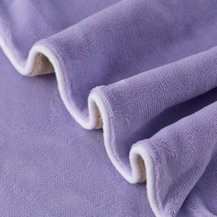 91家纺网 家纺一手货源 找家纺 氧家 2024新款宽边撞色对角牛奶绒绣花四件套--典雅 典雅-丁香紫