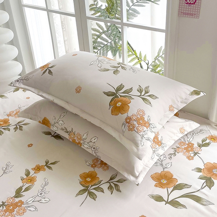 91家纺网 家纺一手货源 找家纺 梵巢家纺 2025新款加厚芦荟棉床单磨毛化纤床单初夏