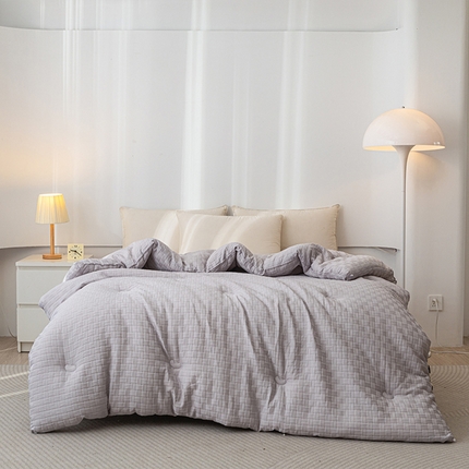 91家纺网 家纺一手货源 找家纺 （总）梦镜家纺 2025新款A类华夫格大豆被冬被超柔被子被芯夏被