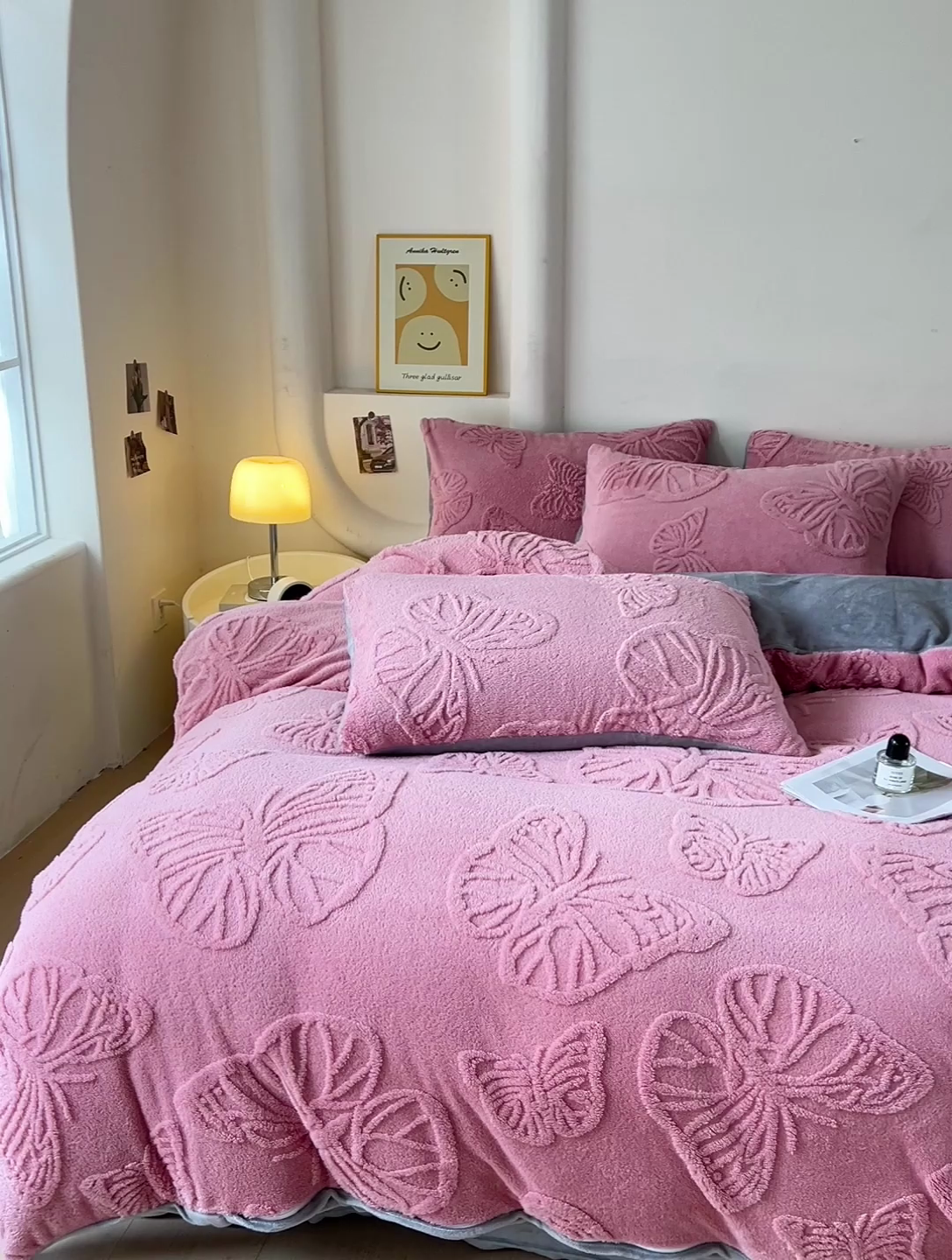 91家纺网 家纺一手货源 找家纺 （总）梦之岛 2024新款高克重提花雕花牛奶绒四件套