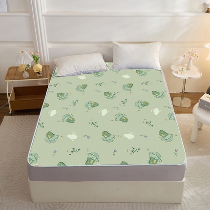 91家纺网 家纺一手货源 找家纺 （总）芙宁娜 2024新款防水隔尿垫床笠床垫保护罩姨妈垫婴儿尿布可机洗成人护理床笠