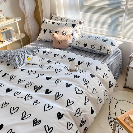 91家纺网 家纺一手货源 找家纺 【91特价】田野 13372全棉四件套（库存商品，不退不换，谨慎下单）