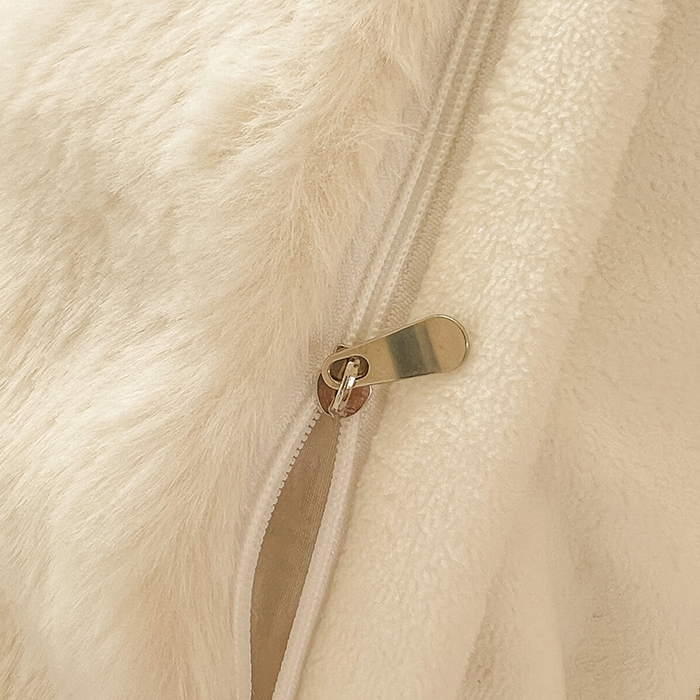 91家纺网 家纺一手货源 找家纺 绒世界 2024直播秋冬新款高克重500克床裙款泡泡四件套纯色印花系列  泡泡-奶白色