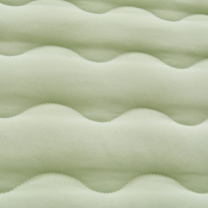 91家纺网 家纺一手货源 找家纺 2024新款原棉夹棉枕套-四季款 松石绿