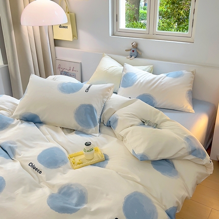 91家纺网 家纺一手货源 找家纺 【91特价】田野 13372全棉四件套（库存商品，不退不换，谨慎下单）