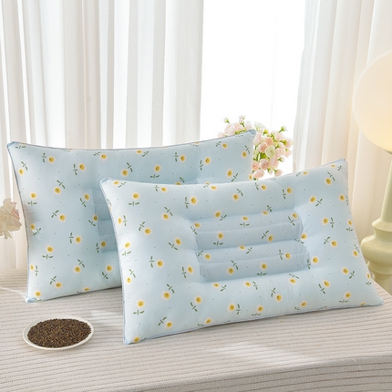 91家纺网 家纺一手货源 找家纺 （总）圣楚家纺 2024新款云朵决明子枕枕头枕芯