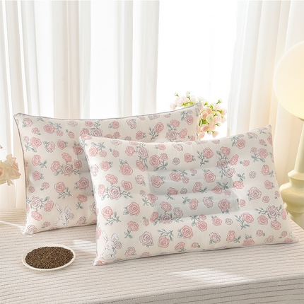 91家纺网 家纺一手货源 找家纺 （总）圣楚家纺 2024新款云朵决明子枕枕头枕芯