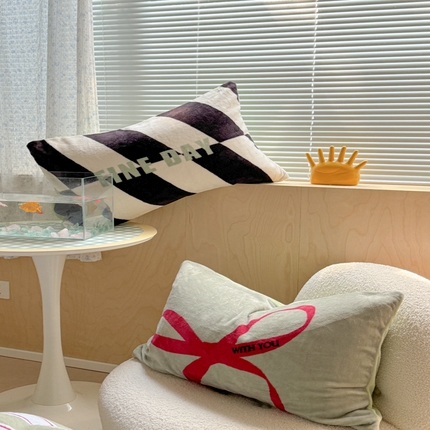 寐居家纺 2024新款大阪牛奶绒数码印花枕套 美好印象