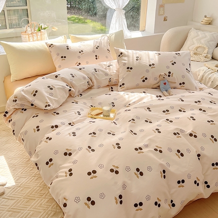 91家纺网 家纺一手货源 找家纺 【91特价】田野 13372全棉四件套（库存商品，不退不换，谨慎下单）