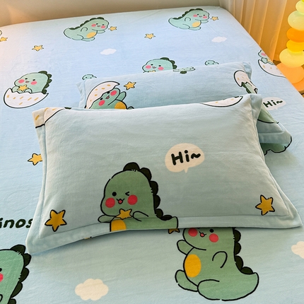 91家纺网 家纺一手货源 找家纺 （总）518家纺 2025新款A类款臻棉绒单品枕套