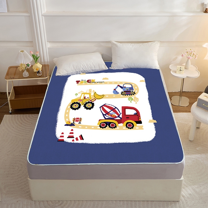 91家纺网 家纺一手货源 找家纺 （总）芙宁娜 2024新款防水隔尿垫床笠床垫保护罩姨妈垫婴儿尿布可机洗成人护理床笠