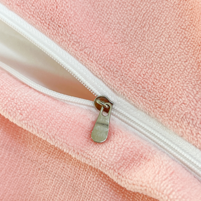 91家纺网 家纺一手货源 找家纺 金麦家纺 2024新款花边款牛奶绒四件套 蝴蝶结-粉色