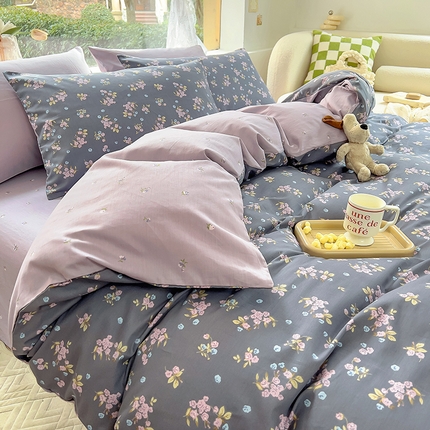 91家纺网 家纺一手货源 找家纺 【91特价】田野 13372全棉四件套（库存商品，不退不换，谨慎下单）