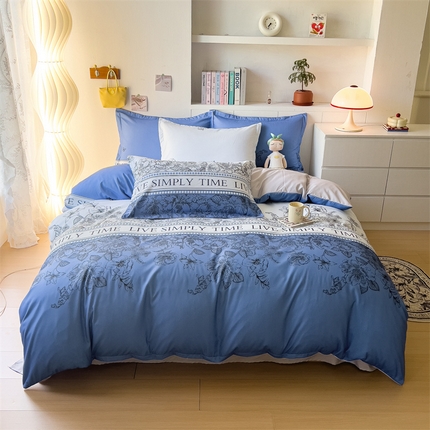 91家纺网 家纺一手货源 找家纺 （总）许林 2025新款植物羊绒四件套磨毛加厚床单被套学生三件套宿舍大量现货直播