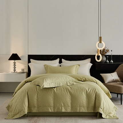 91家纺网 家纺一手货源 找家纺 （总）优品阁 2024新款长绒棉贡缎提花--欧式轻奢提花系列