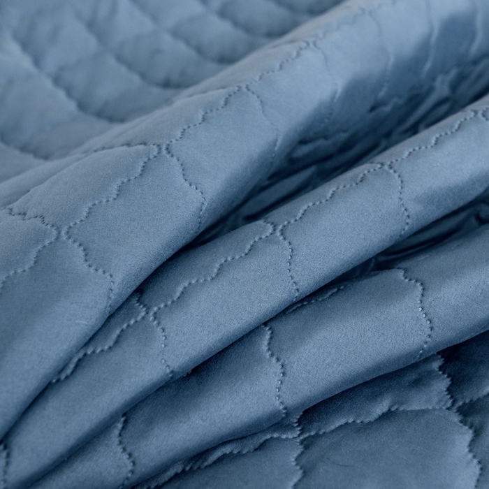 91家纺网 家纺一手货源 找家纺 2024新款加厚夹棉防水床笠素色-【四季款】 幽梦兰