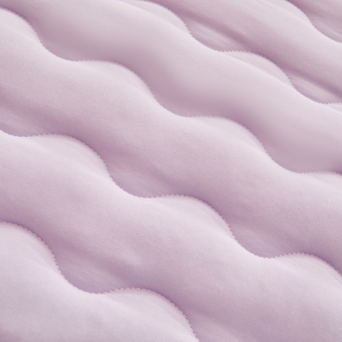 91家纺网 家纺一手货源 找家纺 2024新款原棉夹棉枕套-四季款 优雅紫