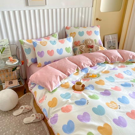 91家纺网 家纺一手货源 找家纺 【91特价】田野 13372全棉四件套（库存商品，不退不换，谨慎下单）