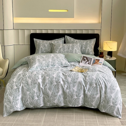 91家纺网 家纺一手货源 找家纺 2024新款全棉生态磨毛四件套 羽棠