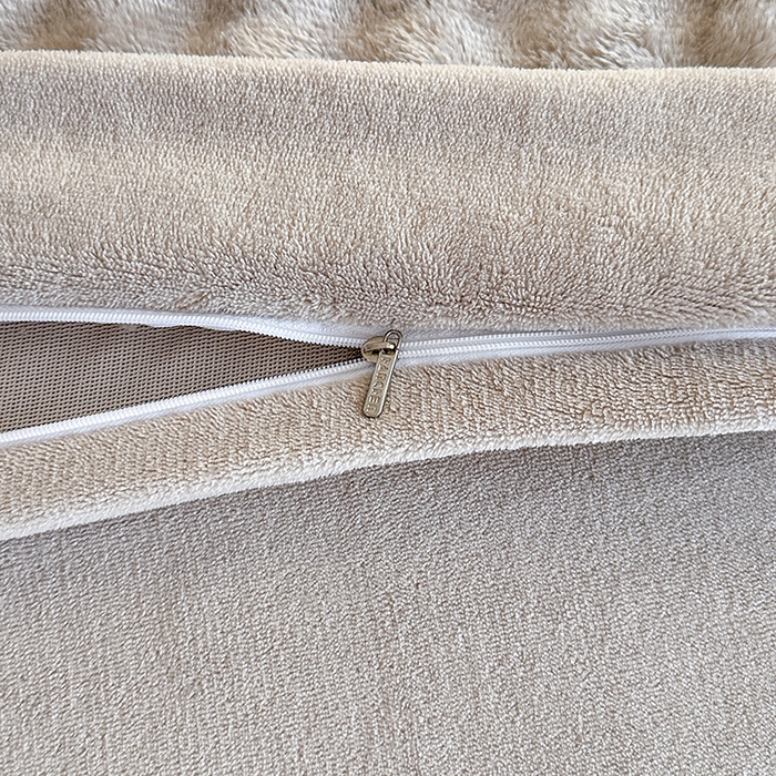 91家纺网 家纺一手货源 找家纺 芸锦豪 2024新款仿兔毛小泡泡兔兔绒兔毛绒四件套 浅驼