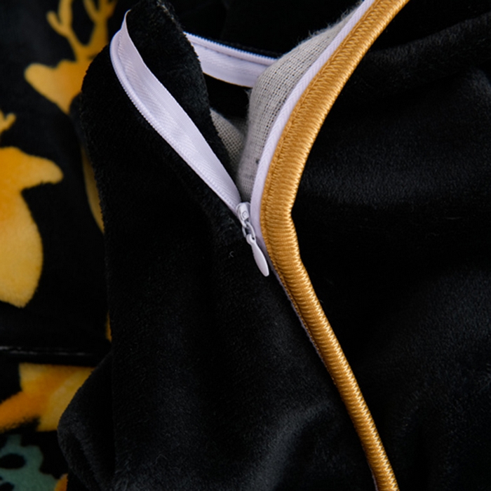 91家纺网 家纺一手货源 找家纺 阿亮家居 2024新款8.5斤保暖牛奶绒金貂绒床裙款四件套 花语庭