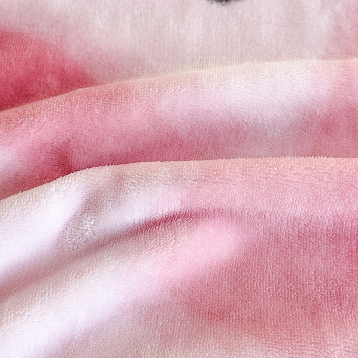 91家纺网 家纺一手货源 找家纺 富缦庭 2024新款8-9斤小包边床裙款牛奶绒印花四件套 蝶舞翩翩