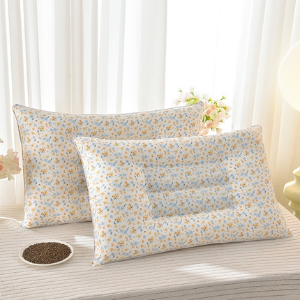 91家纺网 家纺一手货源 找家纺 （总）圣靓家纺 2025新款云朵决明子枕枕头枕芯